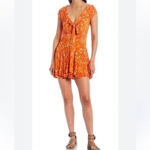 FREE PEOPLE It takes 2 wrap dress